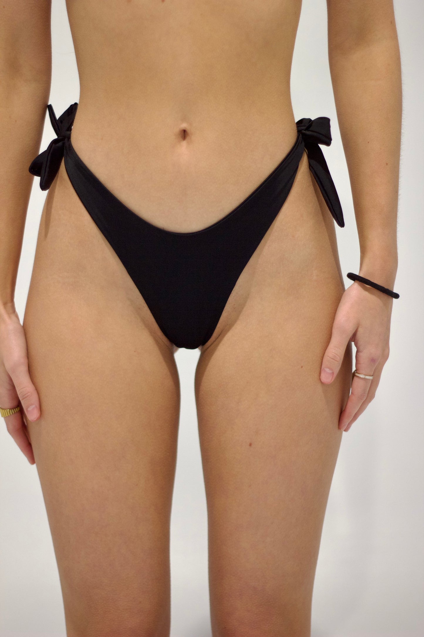 Tanga swimsuit bottoms - Monaco in black